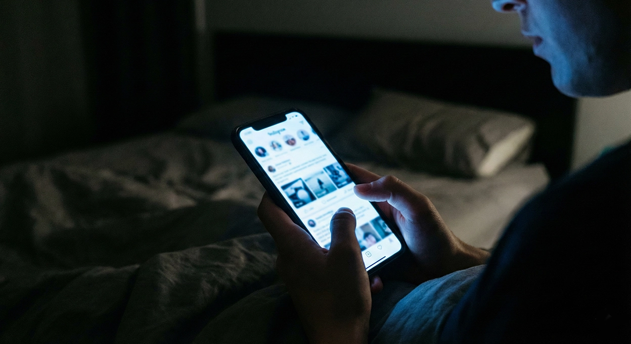 Doomscrolling i wieczorne wiadomości